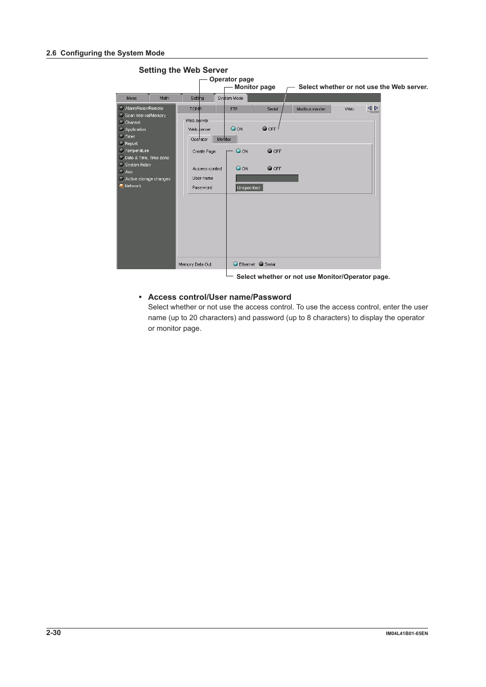 Yokogawa Data Acquisition with PID Control CX2000 User Manual | Page 42 / 55