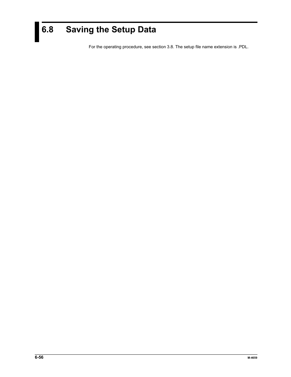8 saving the setup data | Yokogawa Data Acquisition with PID Control CX2000 User Manual | Page 171 / 286