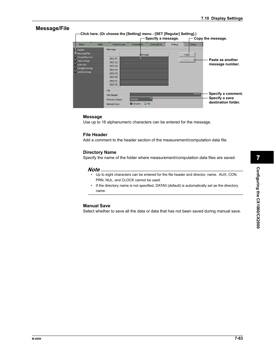 Yokogawa Data Acquisition with PID Control CX2000 User Manual | Page 237 / 286