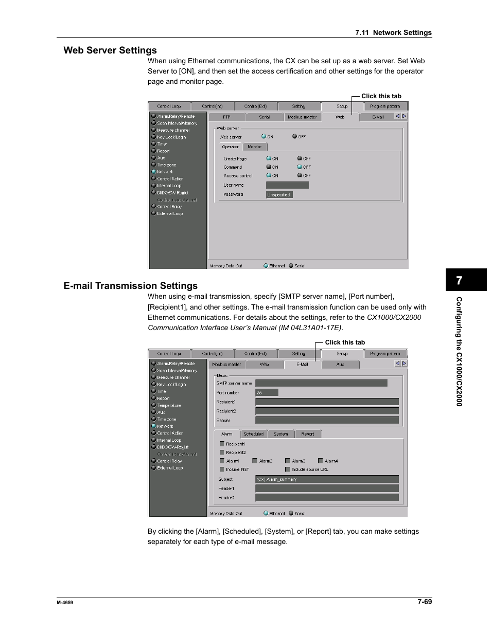 Yokogawa Data Acquisition with PID Control CX2000 User Manual | Page 243 / 286