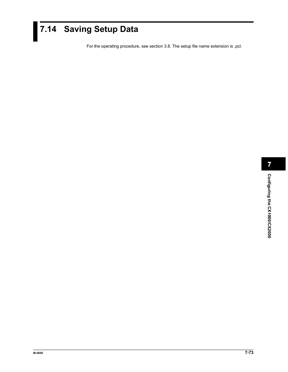 14 saving setup data | Yokogawa Data Acquisition with PID Control CX2000 User Manual | Page 247 / 286