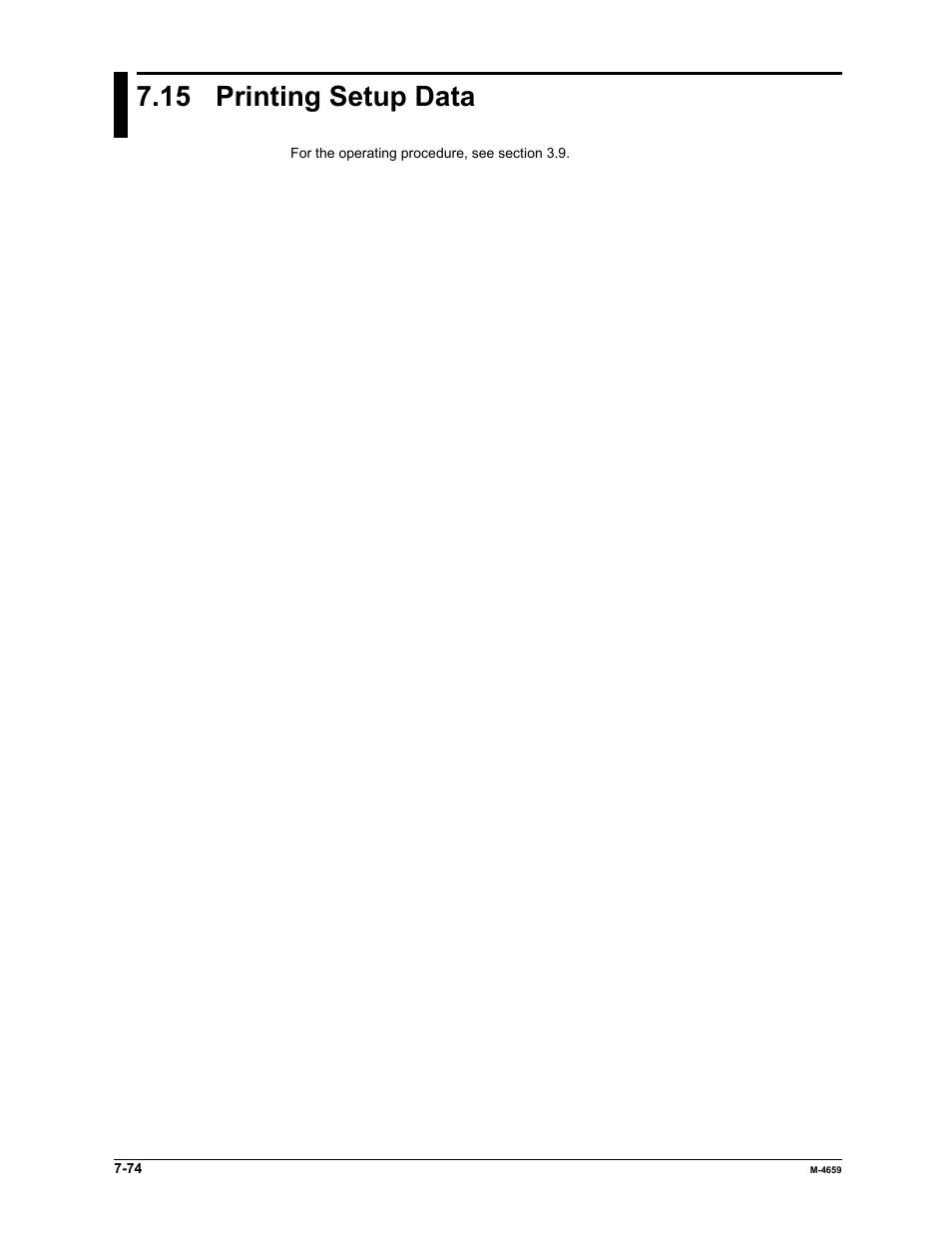 15 printing setup data | Yokogawa Data Acquisition with PID Control CX2000 User Manual | Page 248 / 286