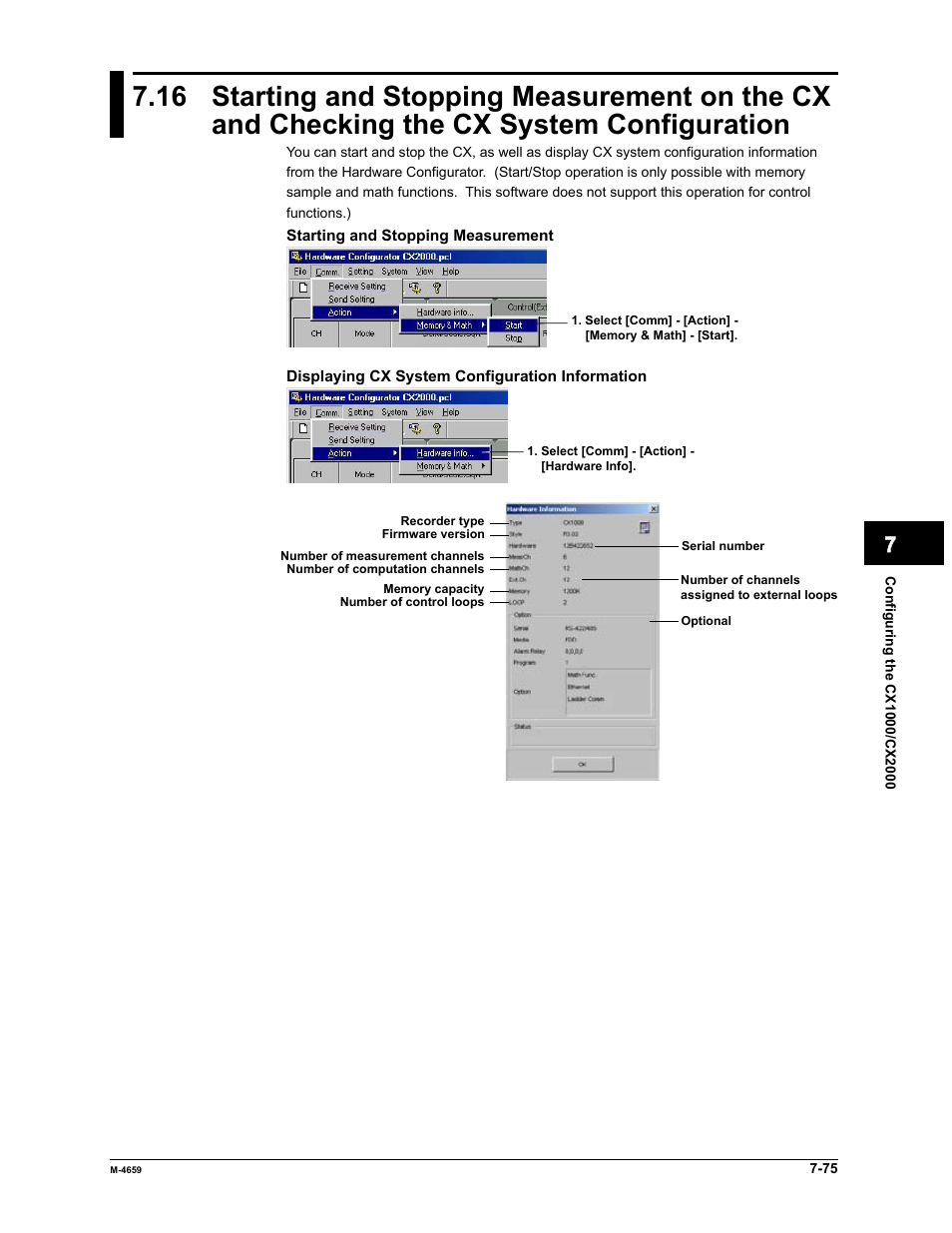 Yokogawa Data Acquisition with PID Control CX2000 User Manual | Page 249 / 286