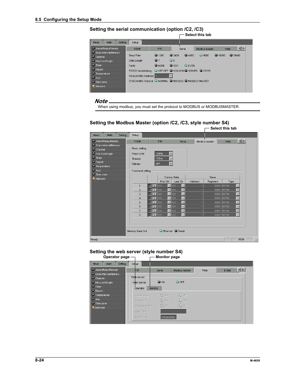 Yokogawa Data Acquisition with PID Control CX2000 User Manual | Page 274 / 286