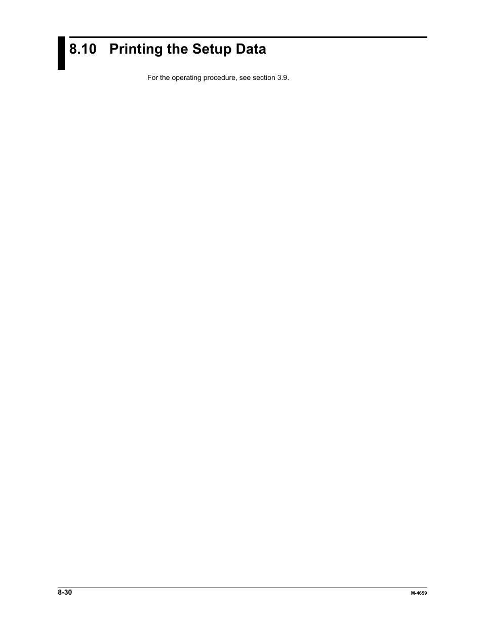 10 printing the setup data | Yokogawa Data Acquisition with PID Control CX2000 User Manual | Page 280 / 286