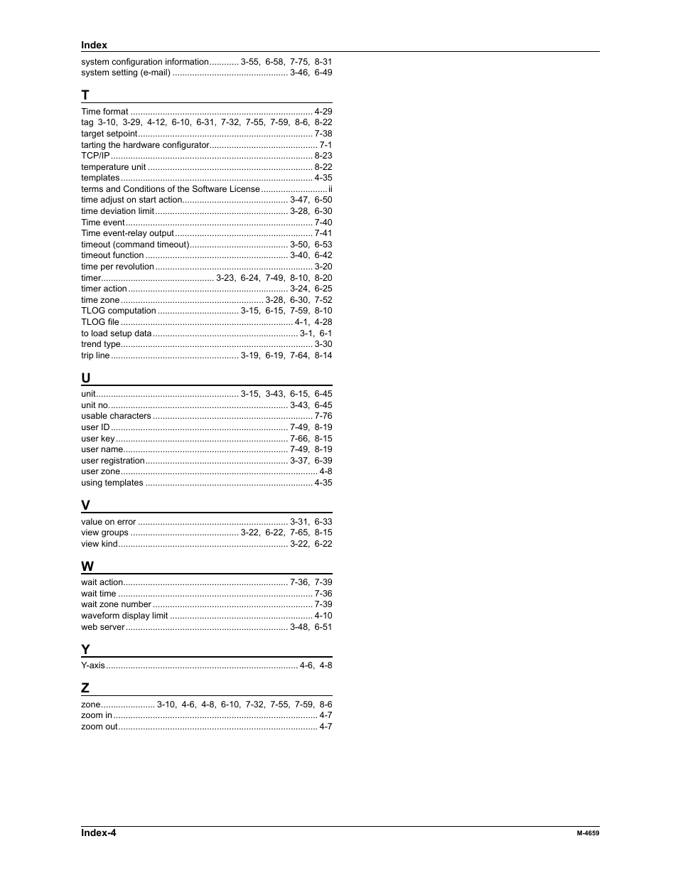 Yokogawa Data Acquisition with PID Control CX2000 User Manual | Page 286 / 286