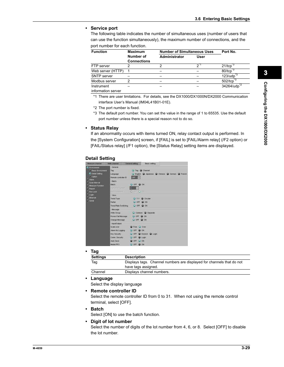 Index | Yokogawa Data Acquisition with PID Control CX2000 User Manual | Page 45 / 286