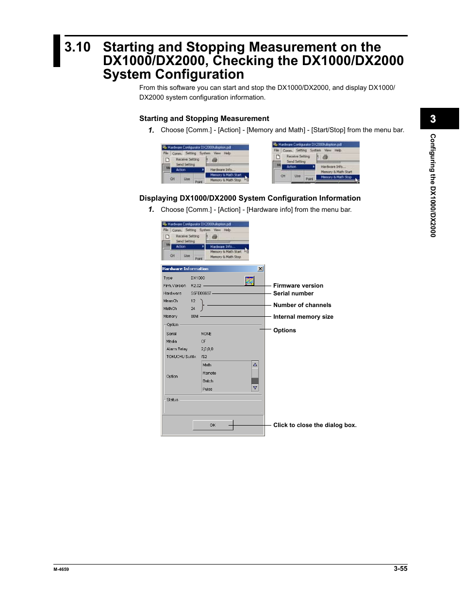 Yokogawa Data Acquisition with PID Control CX2000 User Manual | Page 71 / 286