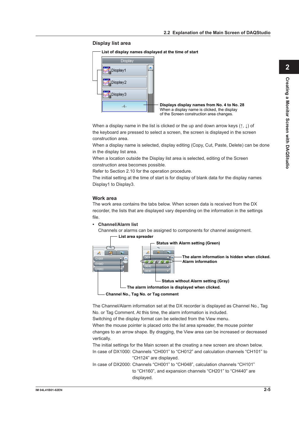 Index | Yokogawa Button Operated DX2000 User Manual | Page 18 / 145