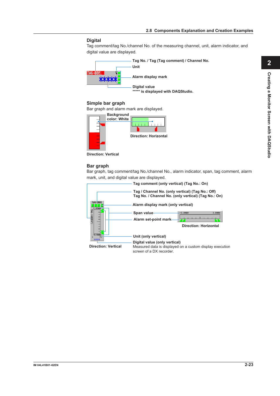 Index | Yokogawa Button Operated DX2000 User Manual | Page 36 / 145