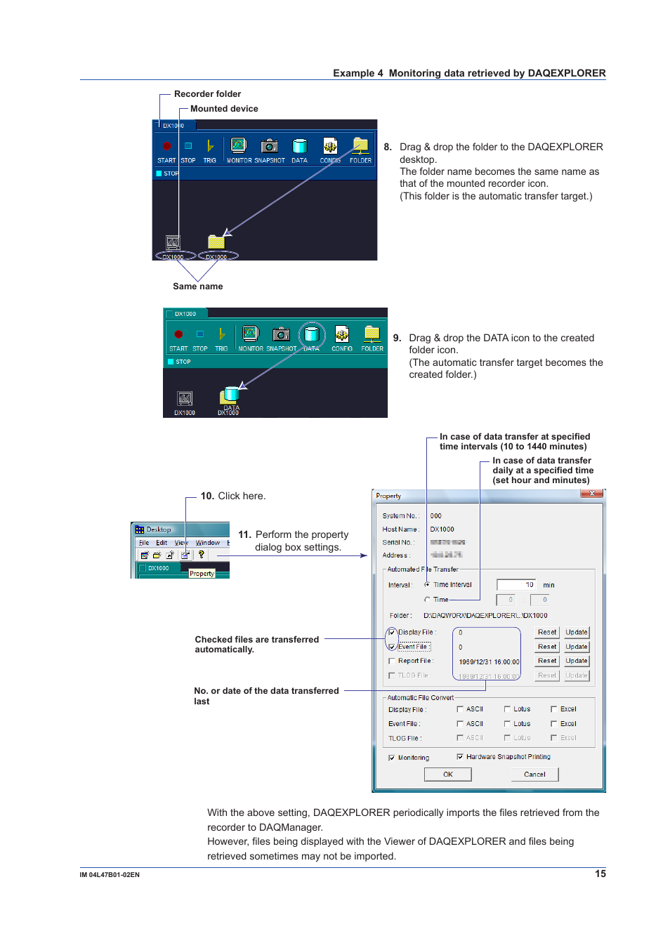 Yokogawa Button Operated MV2000 User Manual | Page 15 / 18