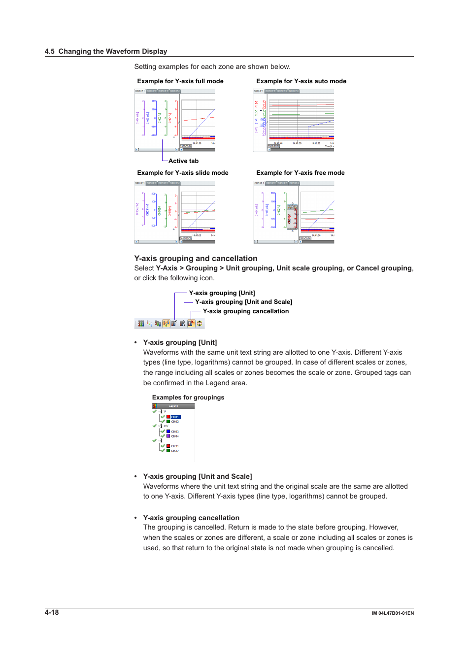 Yokogawa Button Operated MV2000 User Manual | Page 70 / 101