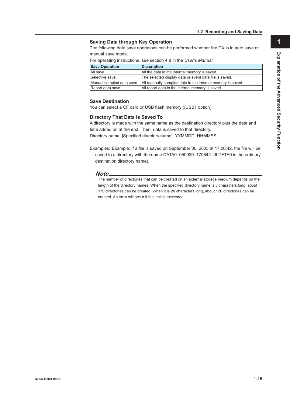 Index app | Yokogawa Removable Chassis DX1000N User Manual | Page 21 / 72