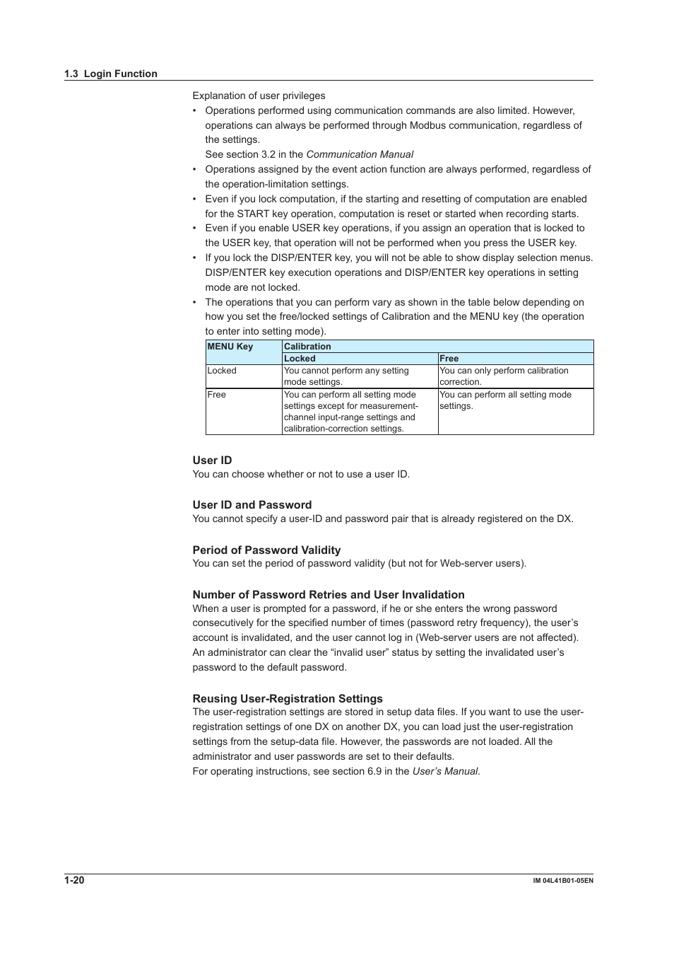 Yokogawa Removable Chassis DX1000N User Manual | Page 26 / 72