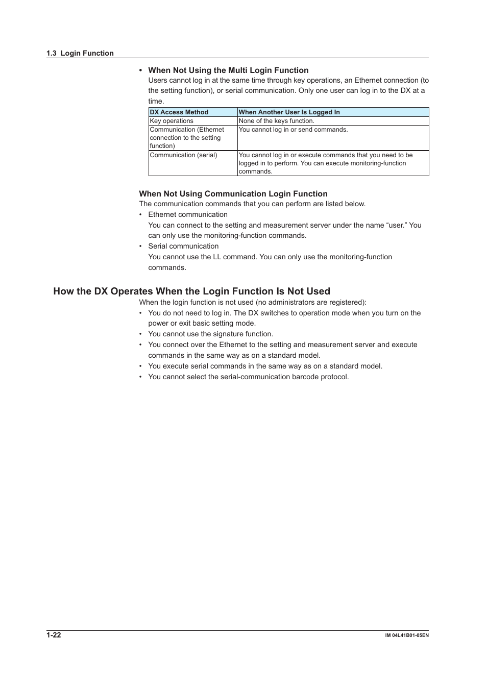 Yokogawa Removable Chassis DX1000N User Manual | Page 28 / 72