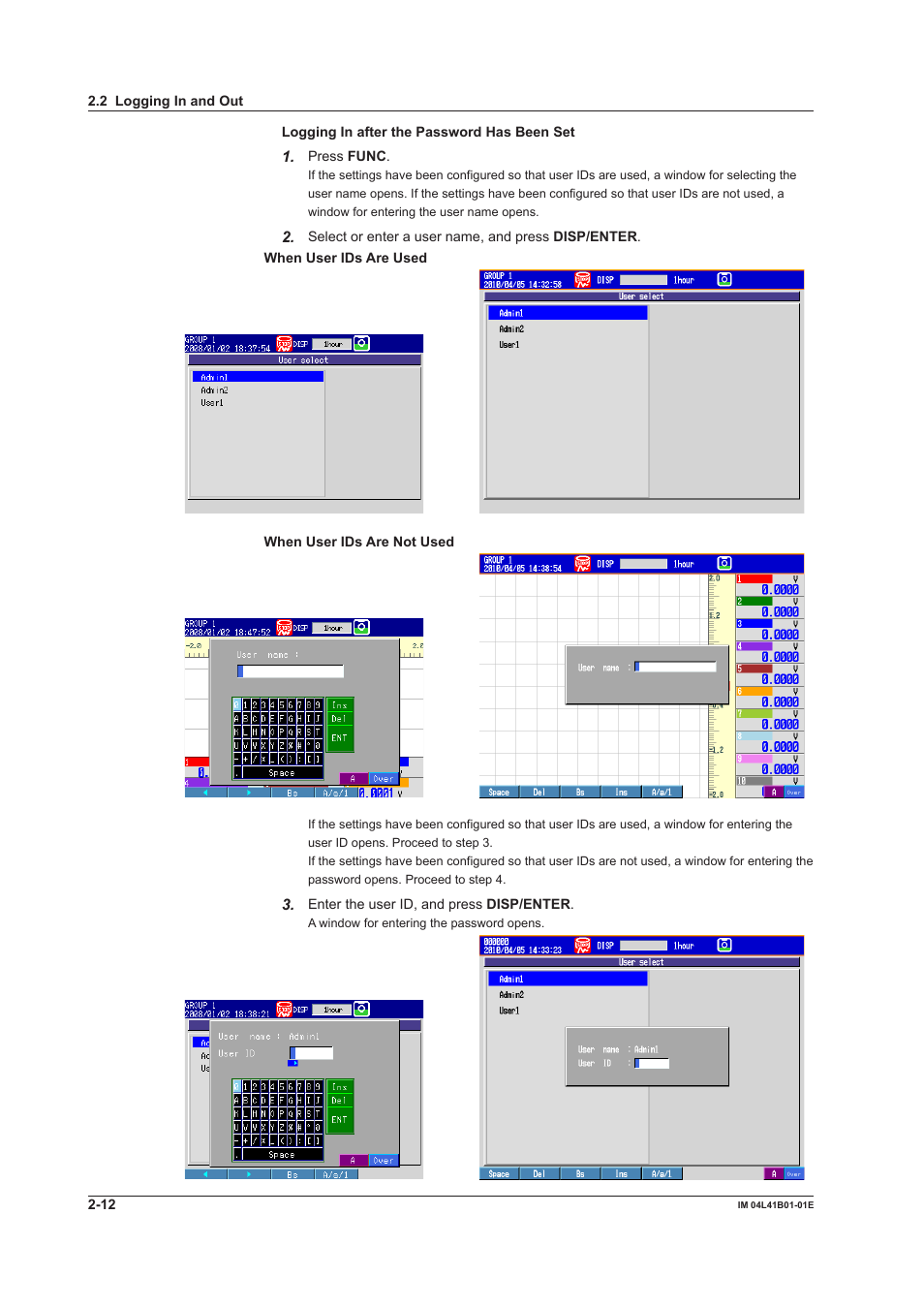 Yokogawa Removable Chassis DX1000N User Manual | Page 51 / 72