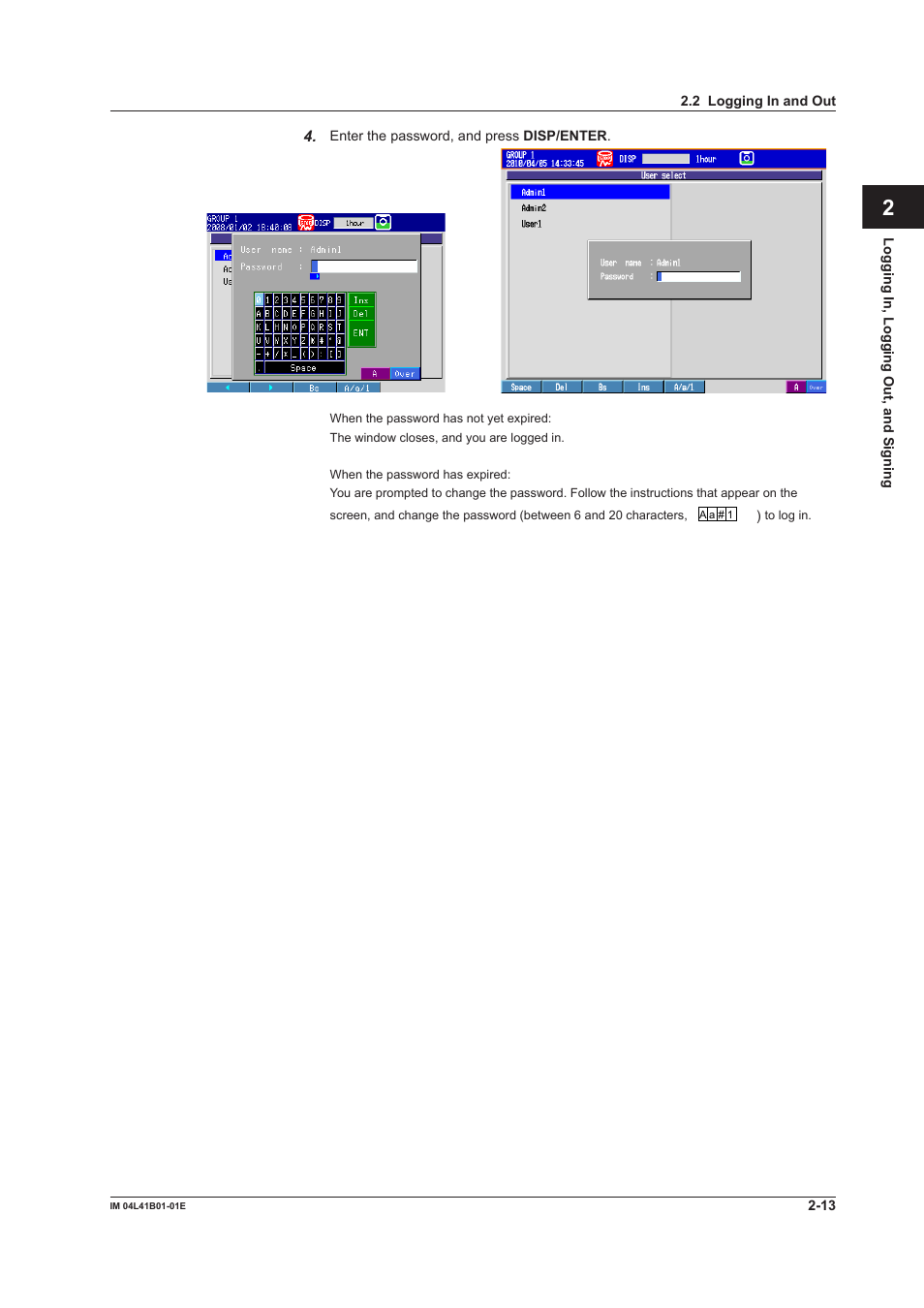 Index app | Yokogawa Removable Chassis DX1000N User Manual | Page 52 / 72