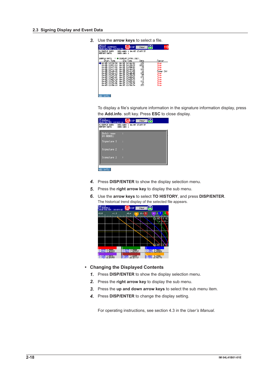 Yokogawa Removable Chassis DX1000N User Manual | Page 57 / 72