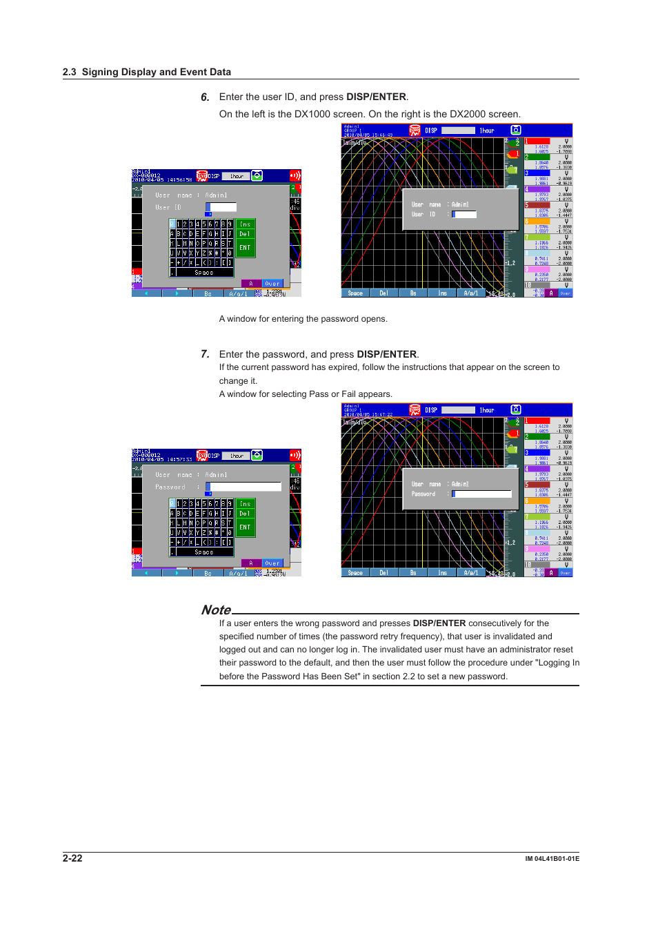 Yokogawa Removable Chassis DX1000N User Manual | Page 61 / 72