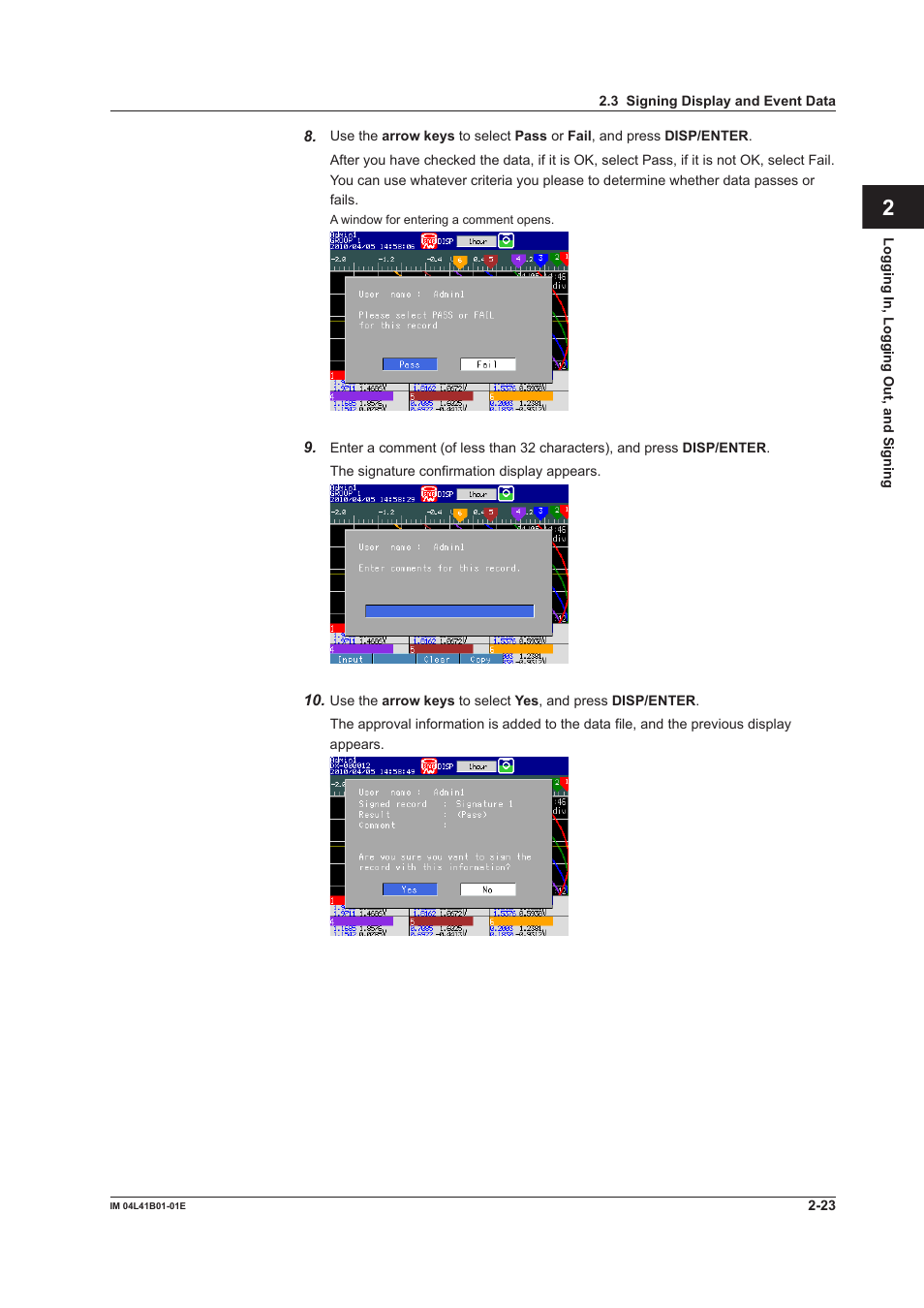 Index app | Yokogawa Removable Chassis DX1000N User Manual | Page 62 / 72