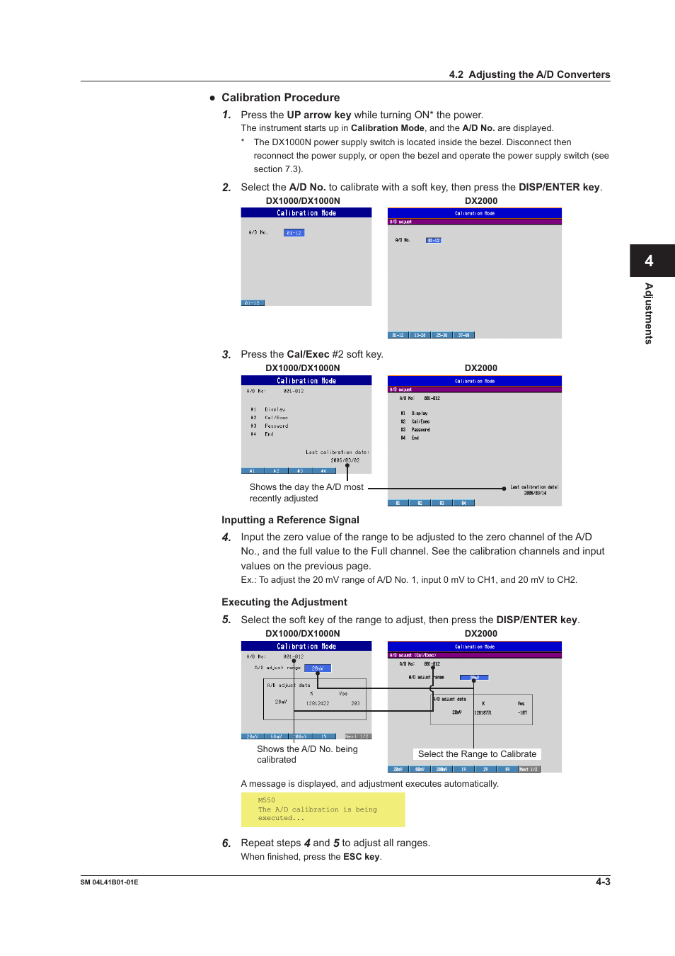 Yokogawa Removable Chassis DX1000N User Manual | Page 26 / 65