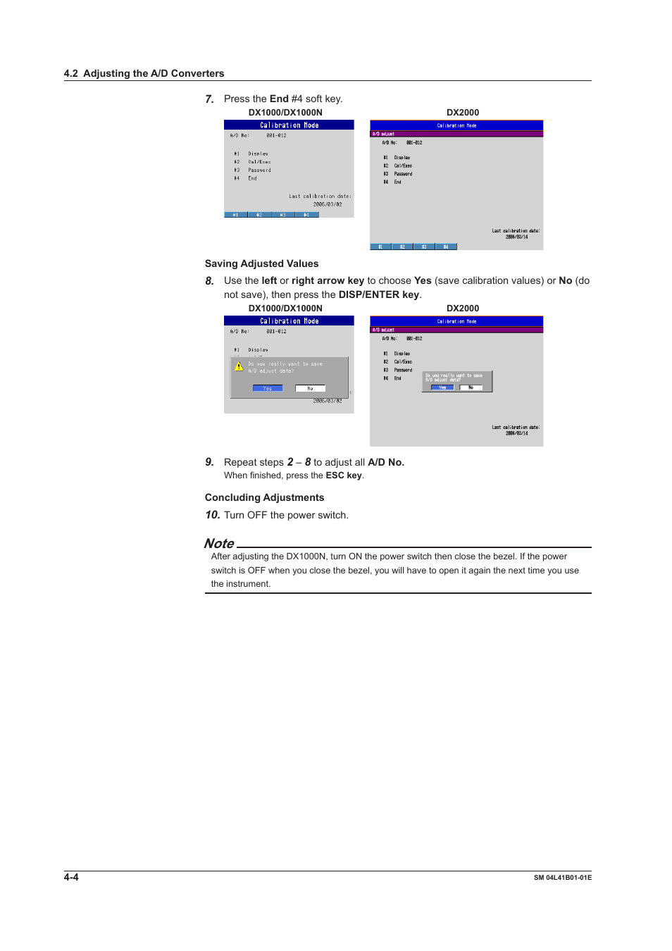 Yokogawa Removable Chassis DX1000N User Manual | Page 27 / 65