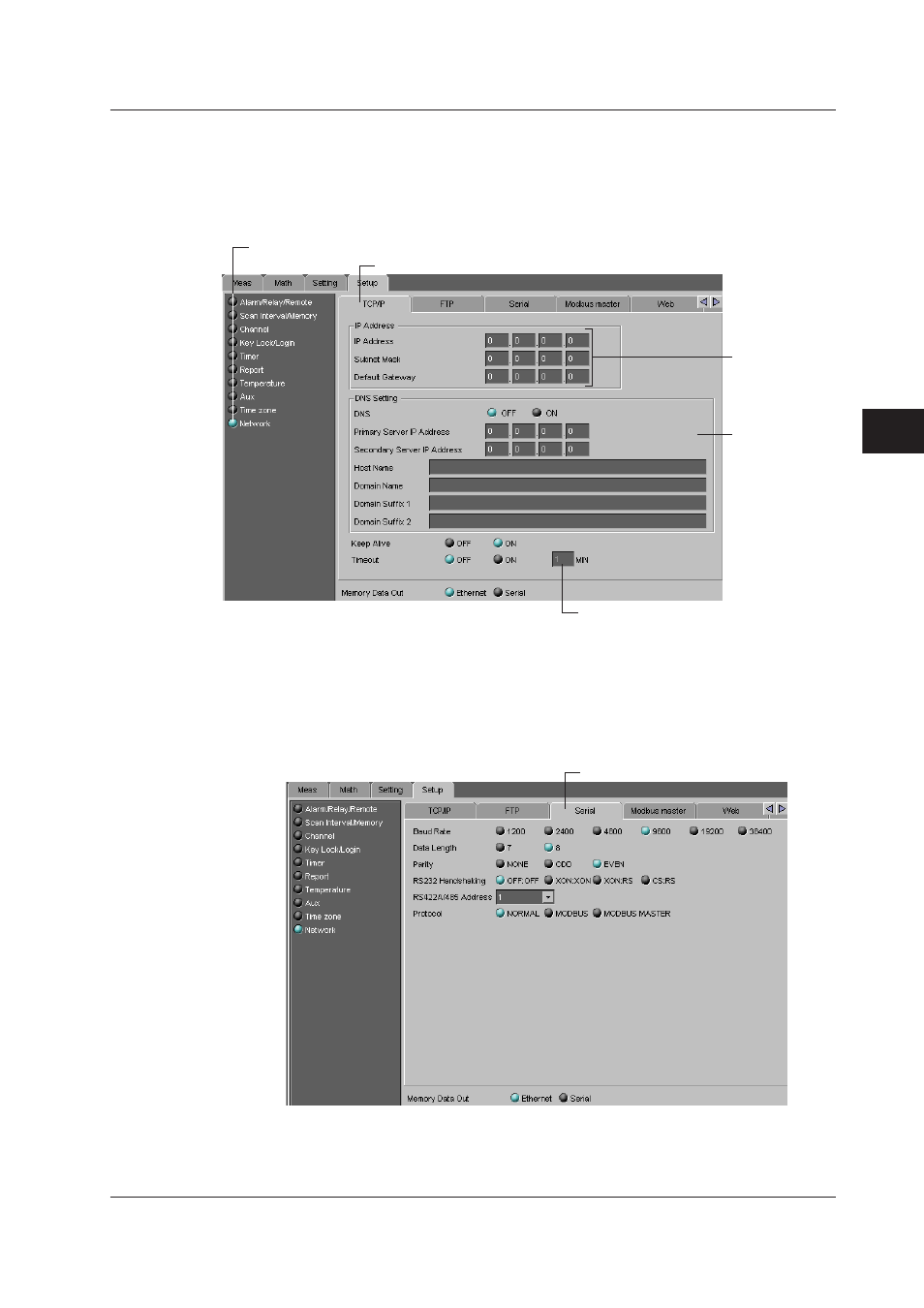 Network, Network -23 | Yokogawa DAQWORX User Manual | Page 119 / 336