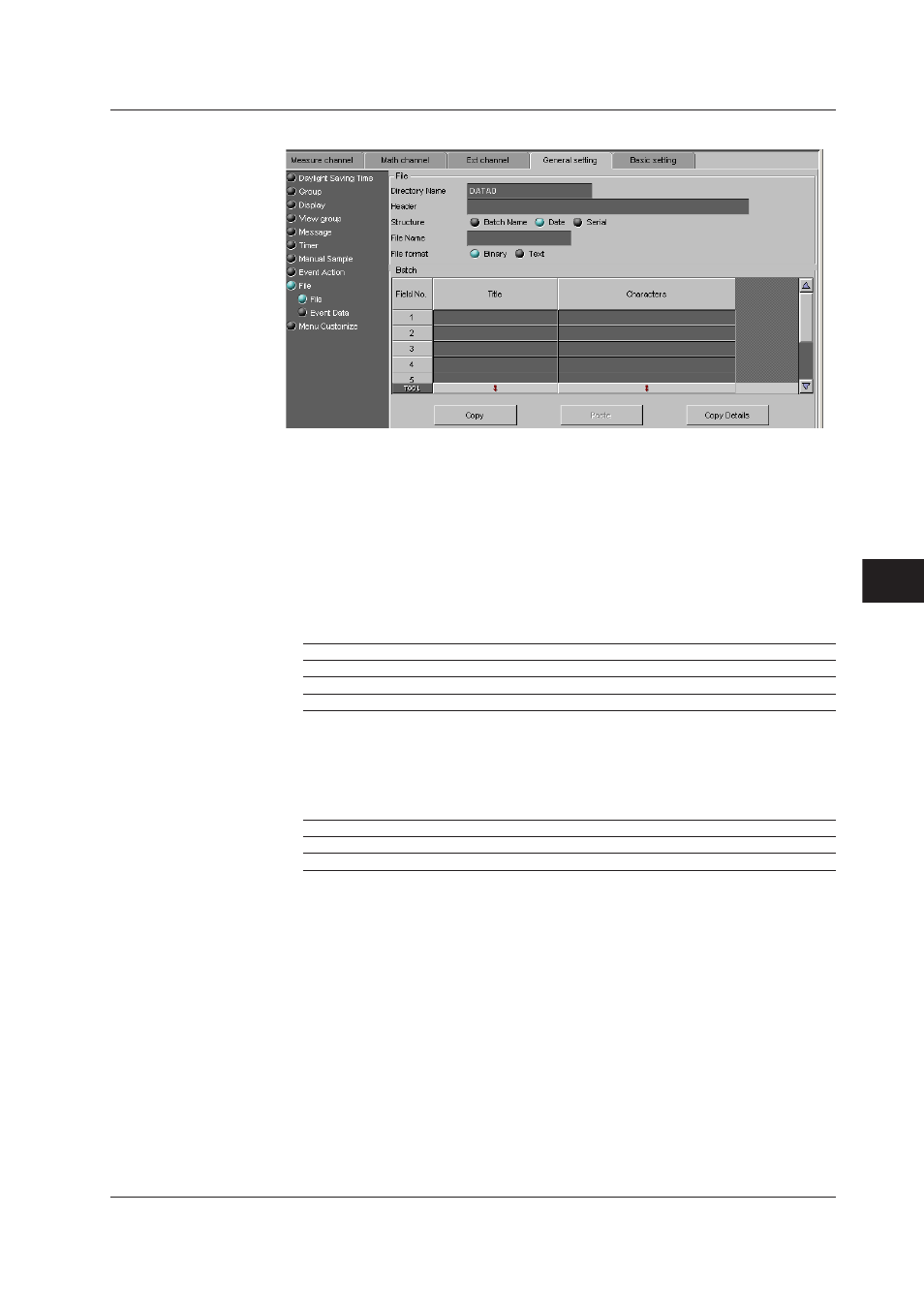 File, File -29, Index | Fle | Yokogawa DAQWORX User Manual | Page 225 / 336