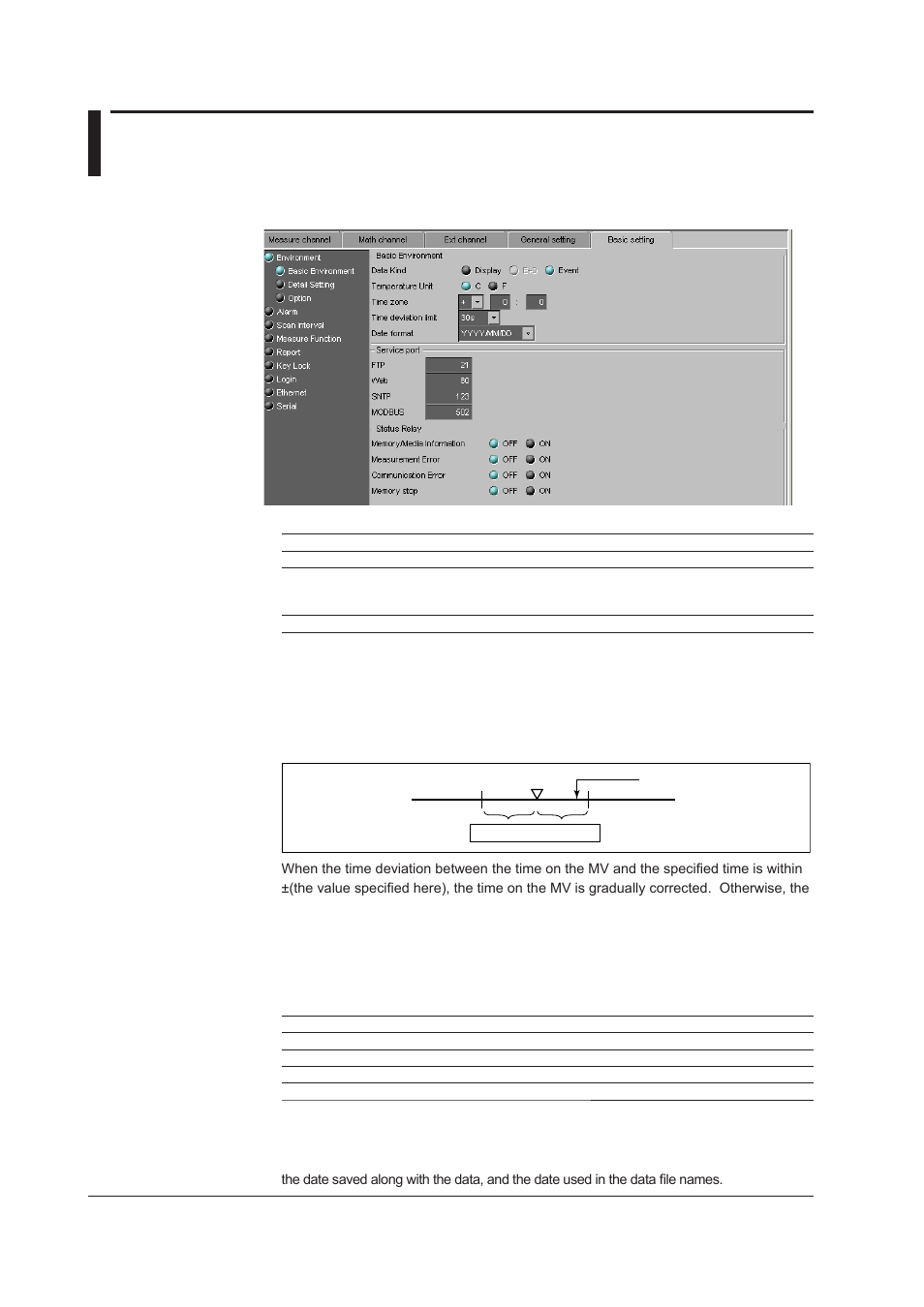 5 entering basic settings, Environment, 5 entering basic settings -32 | Environment -32, 5 enterng basc settngs, Envronment | Yokogawa DAQWORX User Manual | Page 228 / 336