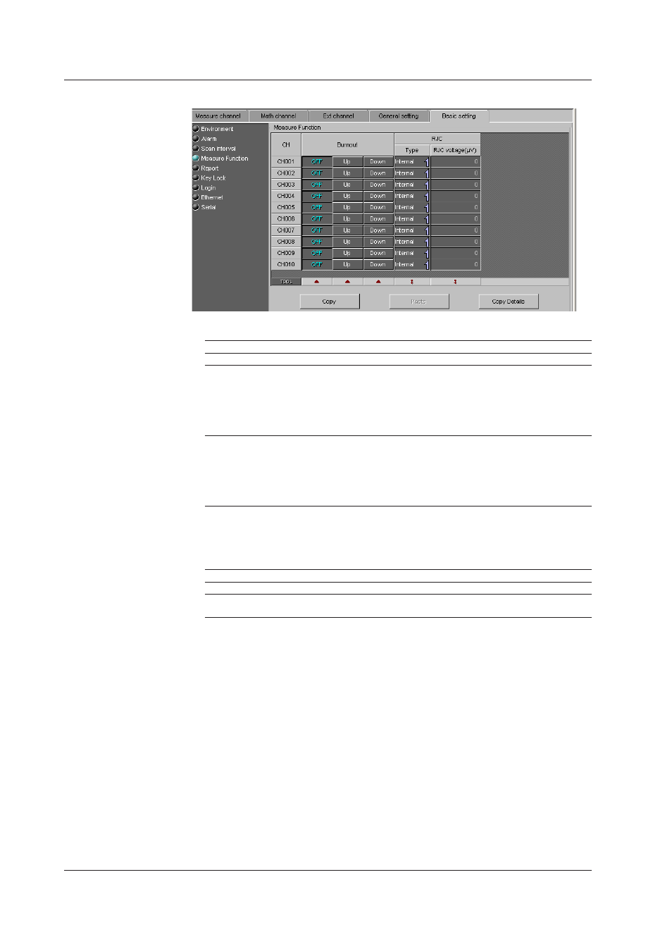 Measure function, Measure function -38, Measure functon | Yokogawa DAQWORX User Manual | Page 234 / 336