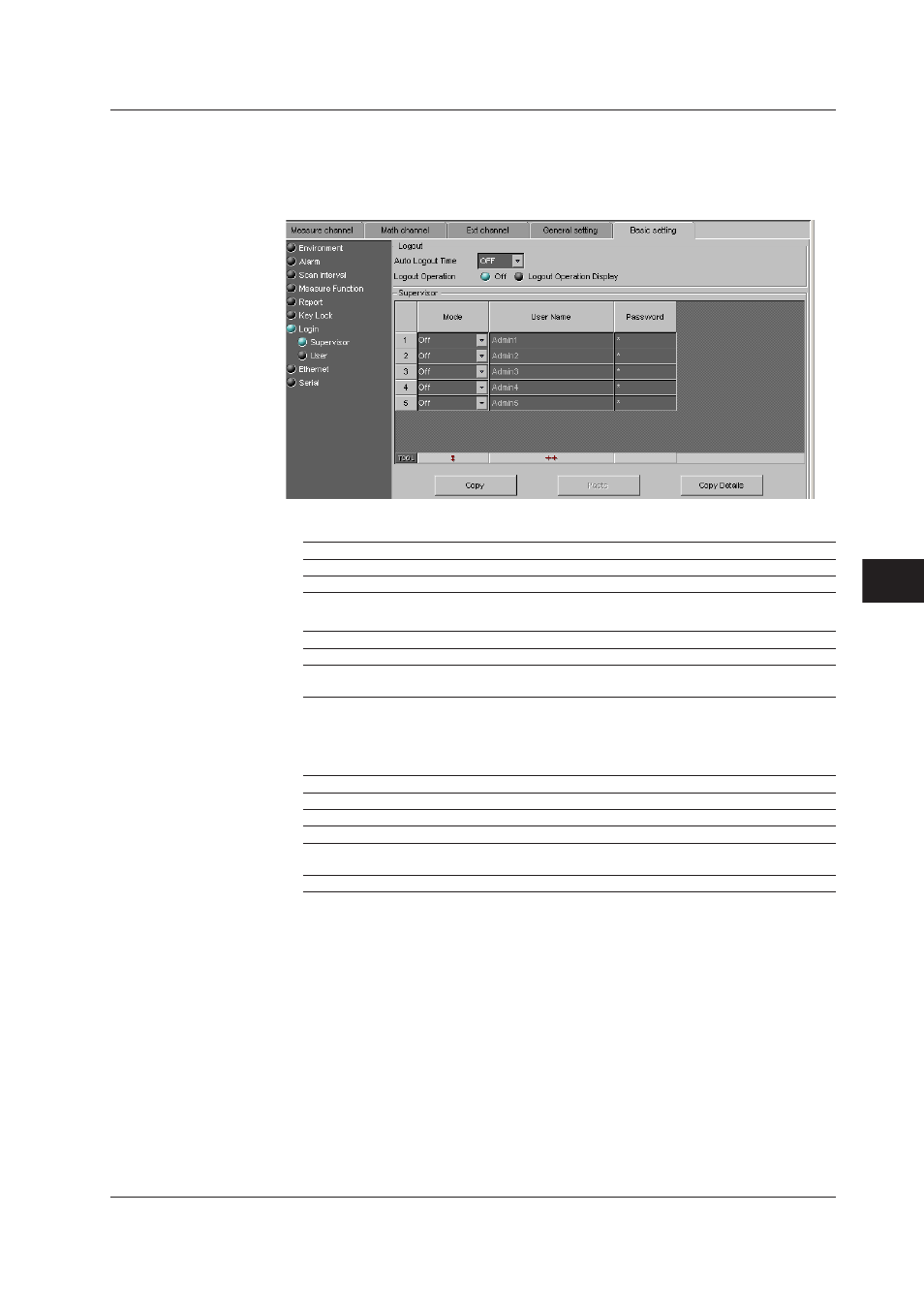 User registration, User registration -41, Index | User regstraton | Yokogawa DAQWORX User Manual | Page 237 / 336