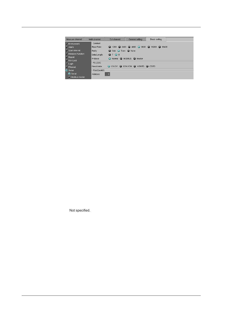 Serial, Serial -54, Seral | Yokogawa DAQWORX User Manual | Page 250 / 336