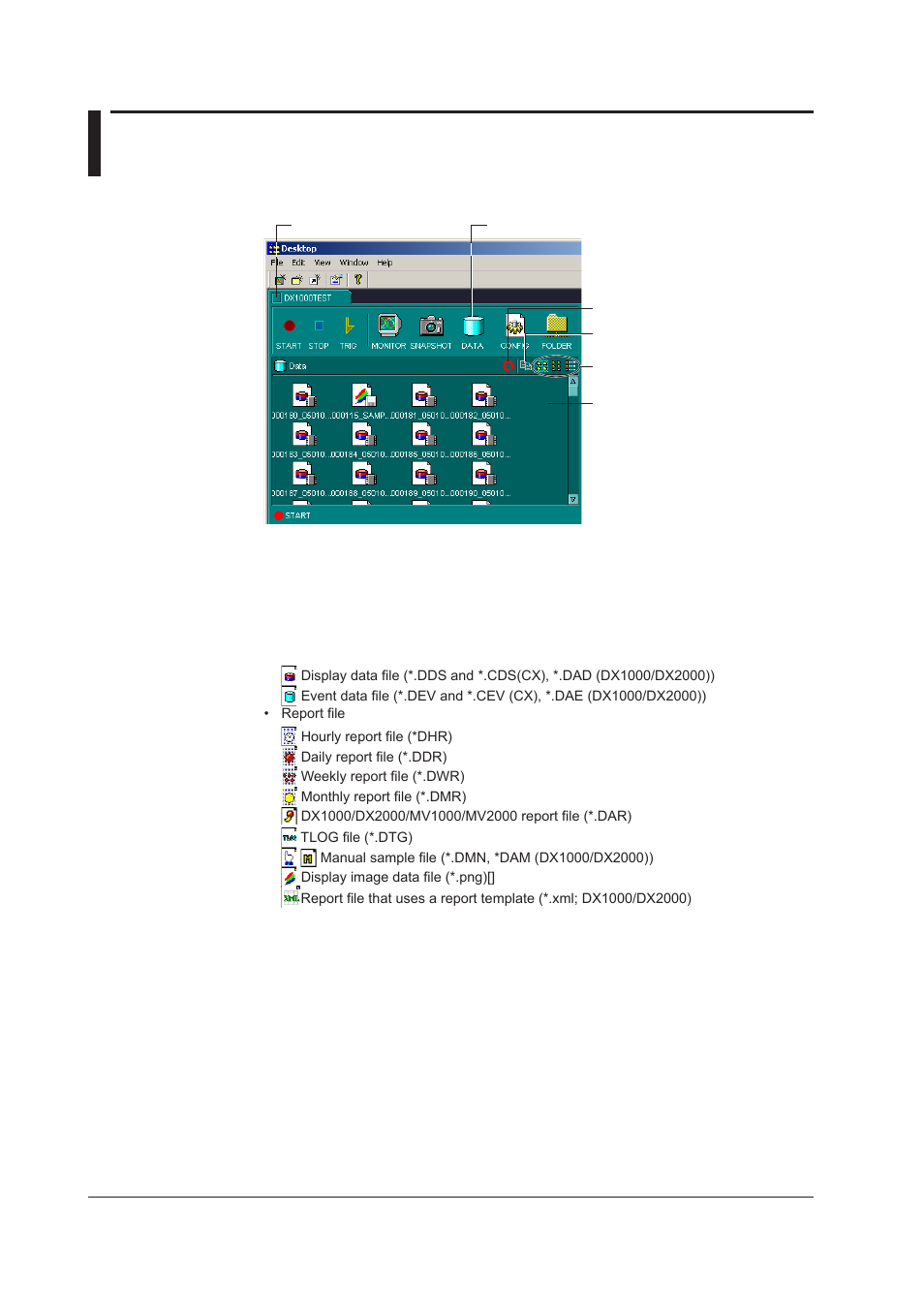 4 confirming the recorder data, 4 confirming the recorder data -10, 4 confrmng the recorder data | Confrmng the data | Yokogawa DAQWORX User Manual | Page 29 / 336