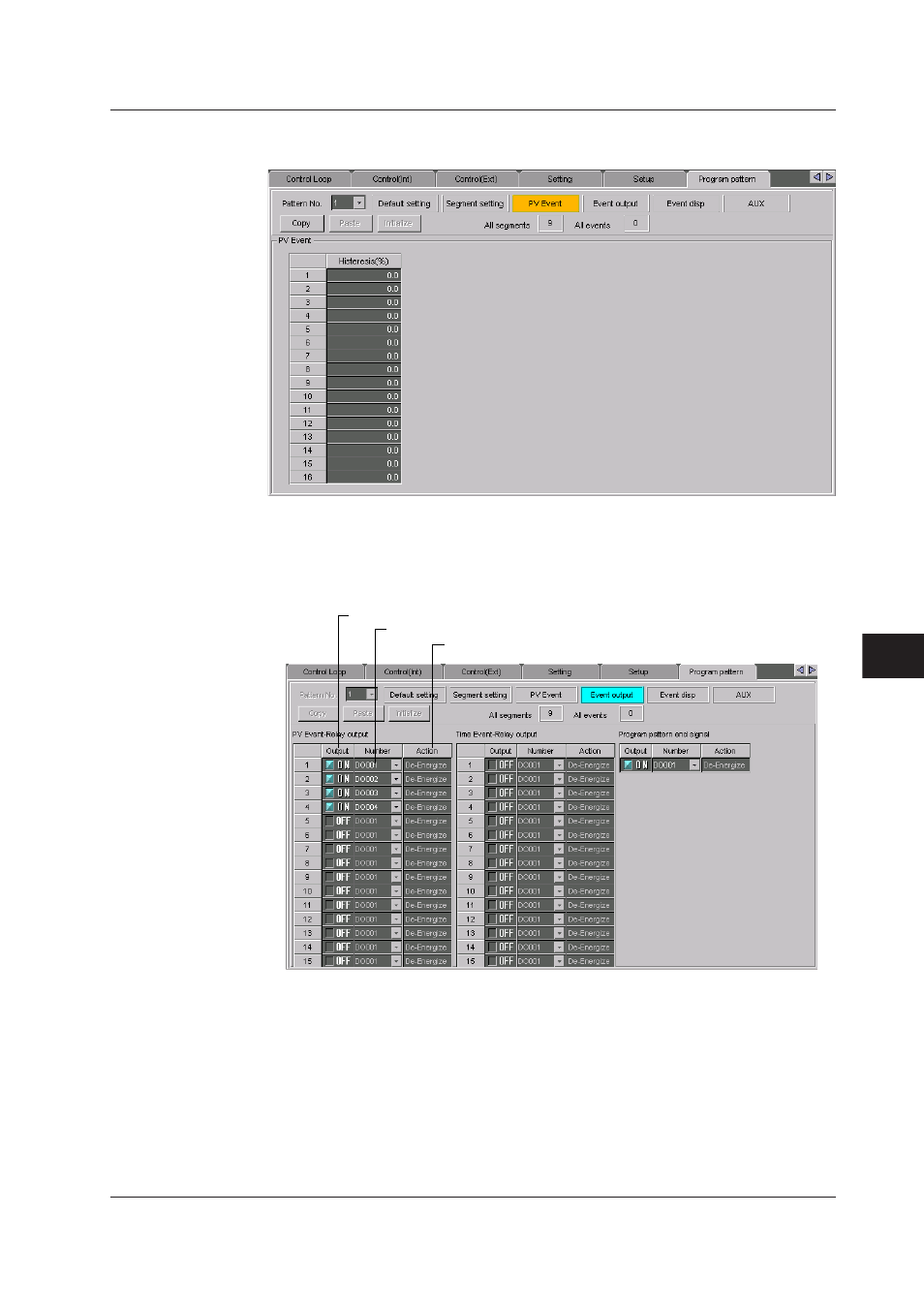 Pv event (cx style number s3 or later), Pv event (cx style number s3 or later) -37, Signal) -37 | Yokogawa DAQWORX User Manual | Page 294 / 336