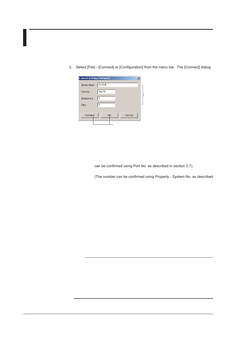 Connectng communcatons | Yokogawa DAQWORX User Manual | Page 59 / 336