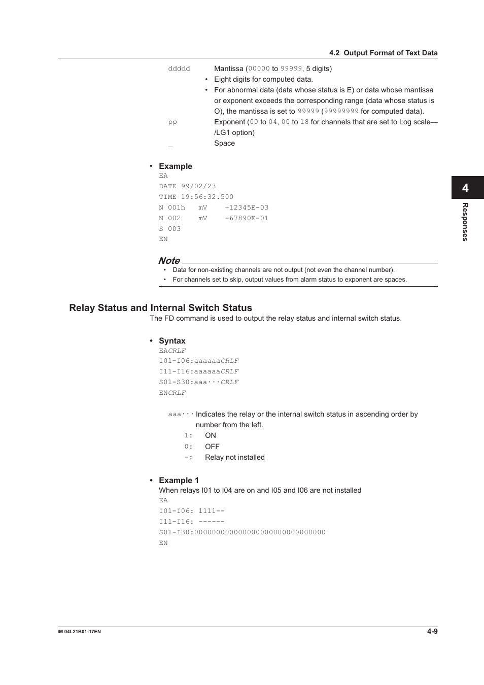 Yokogawa Value Series FX1000 User Manual | Page 145 / 206