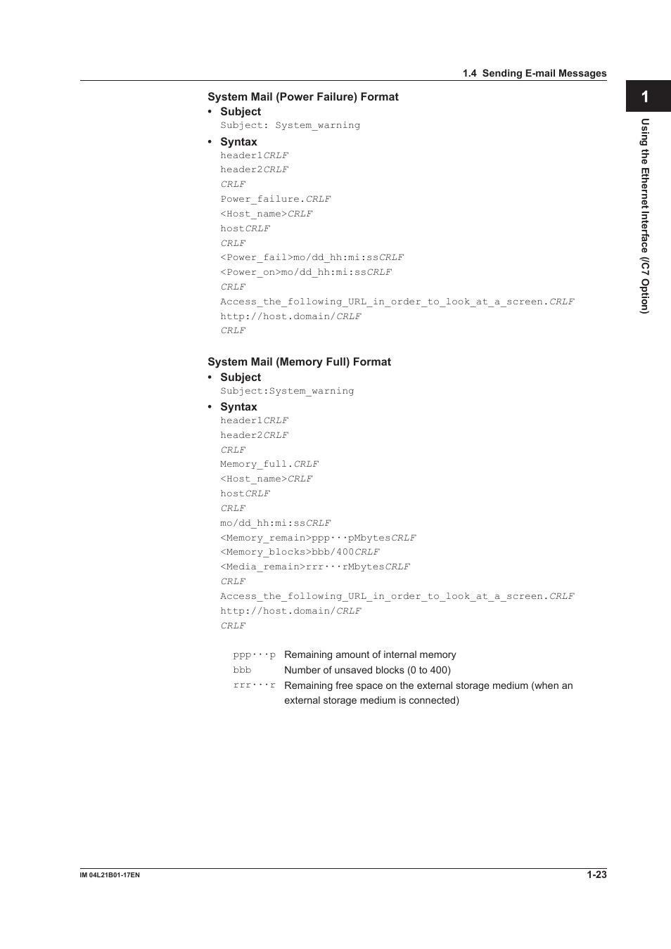 Yokogawa Value Series FX1000 User Manual | Page 31 / 206