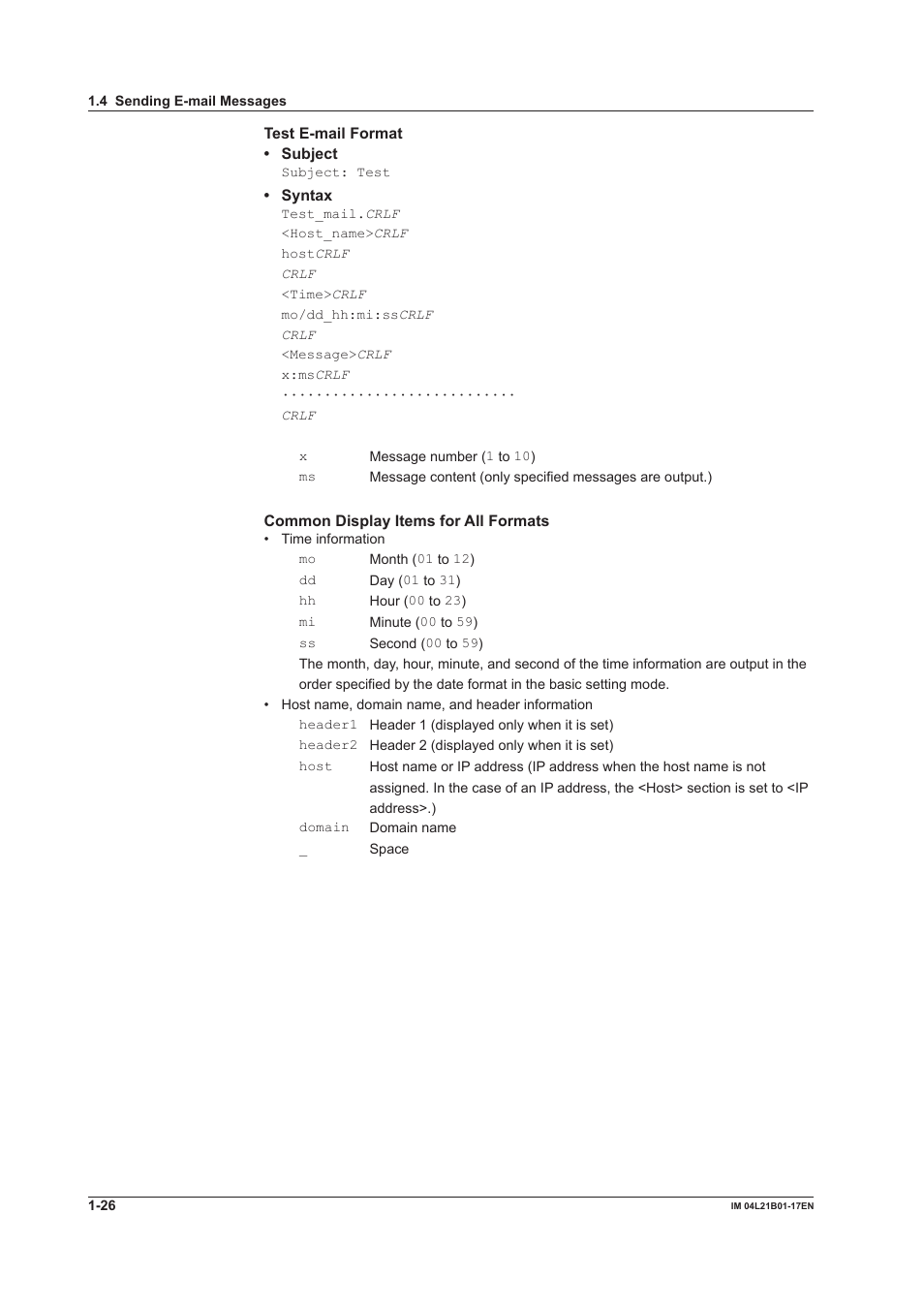 Yokogawa Value Series FX1000 User Manual | Page 34 / 206