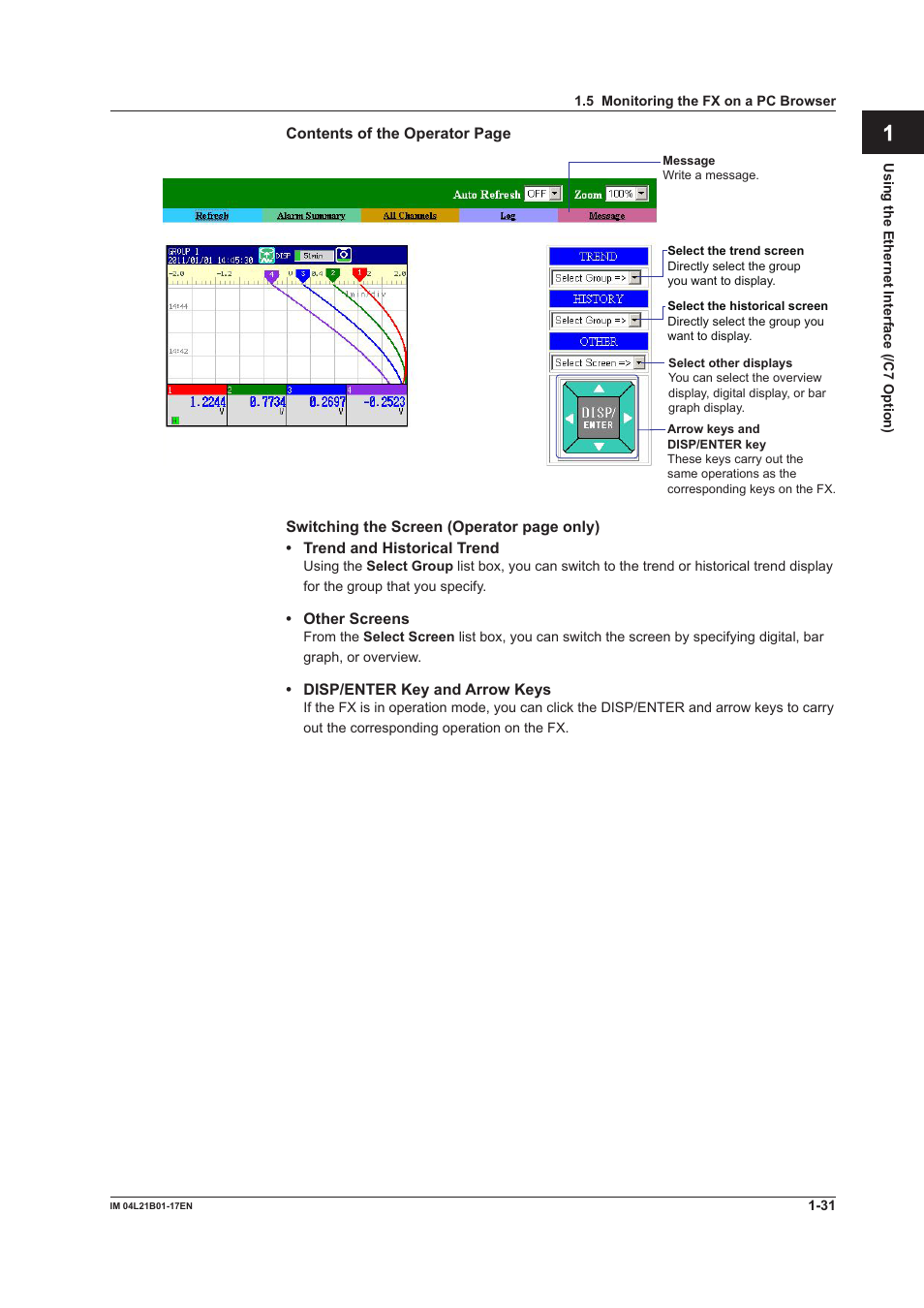 App index | Yokogawa Value Series FX1000 User Manual | Page 39 / 206