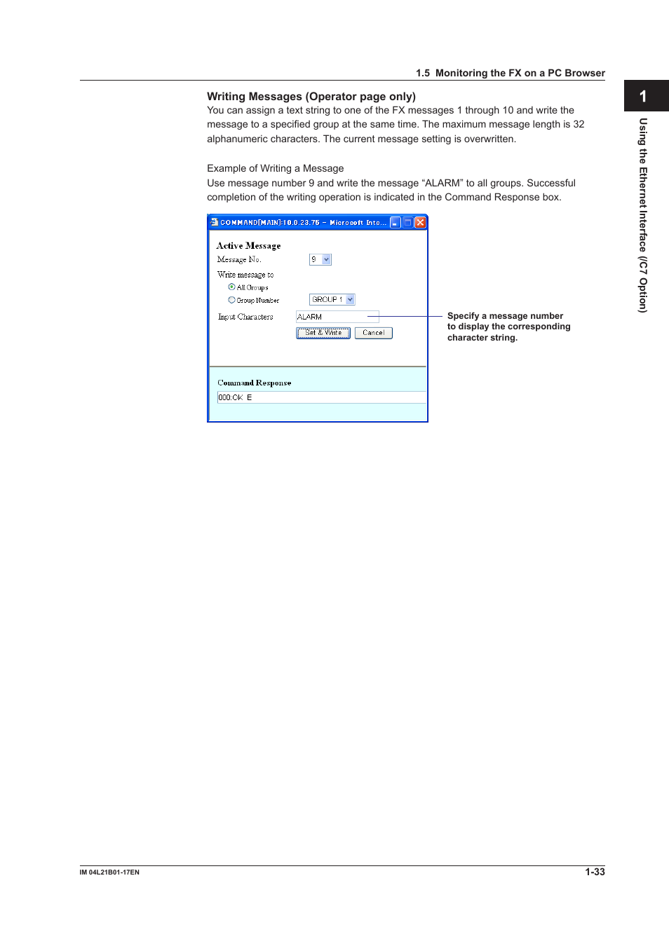 Yokogawa Value Series FX1000 User Manual | Page 41 / 206