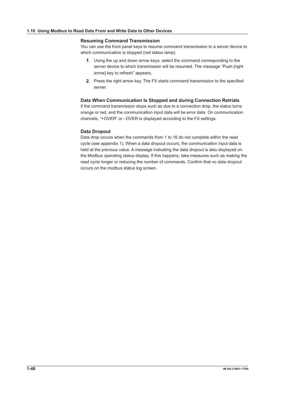 Yokogawa Value Series FX1000 User Manual | Page 56 / 206