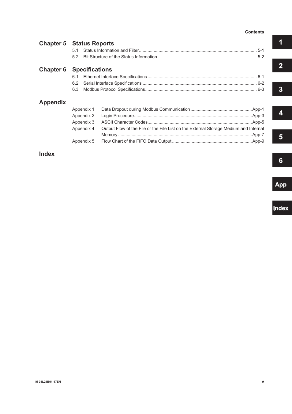 Yokogawa Value Series FX1000 User Manual | Page 7 / 206