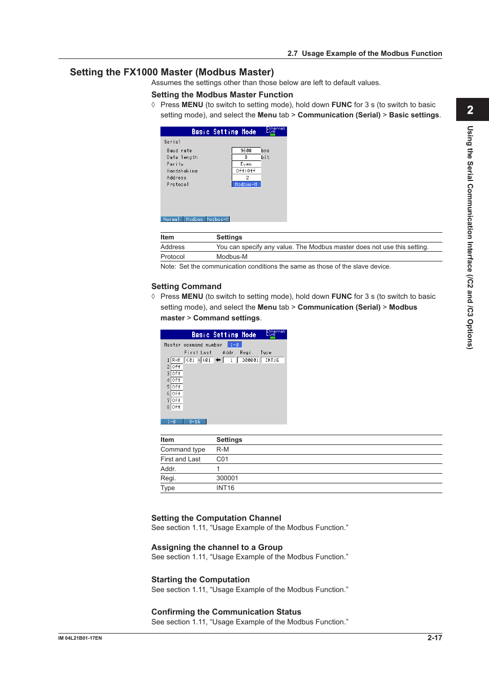 Yokogawa Value Series FX1000 User Manual | Page 81 / 206