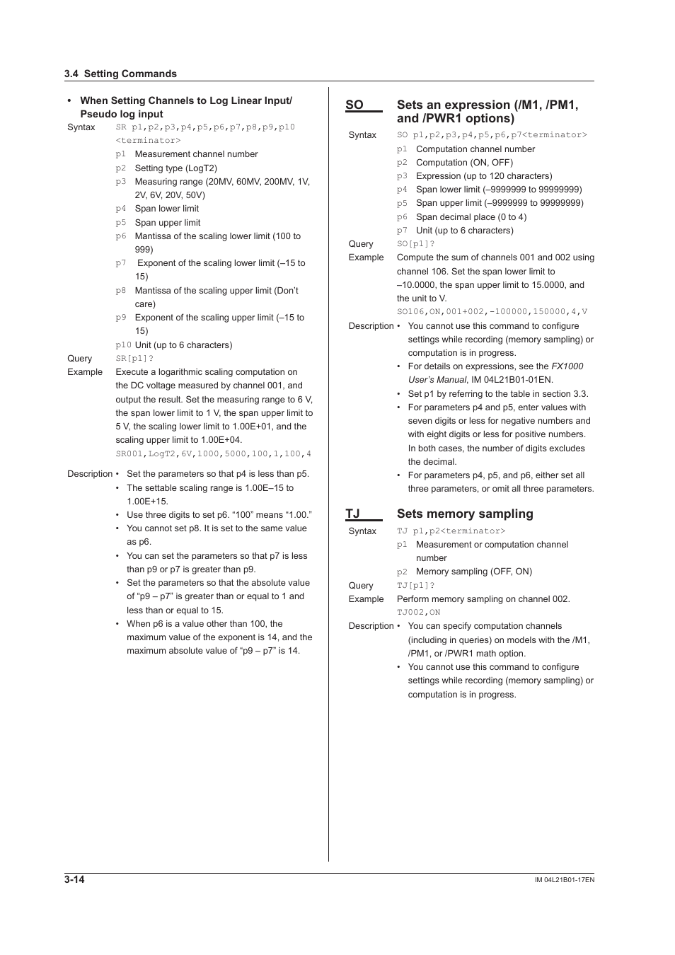 Yokogawa Value Series FX1000 User Manual | Page 96 / 206