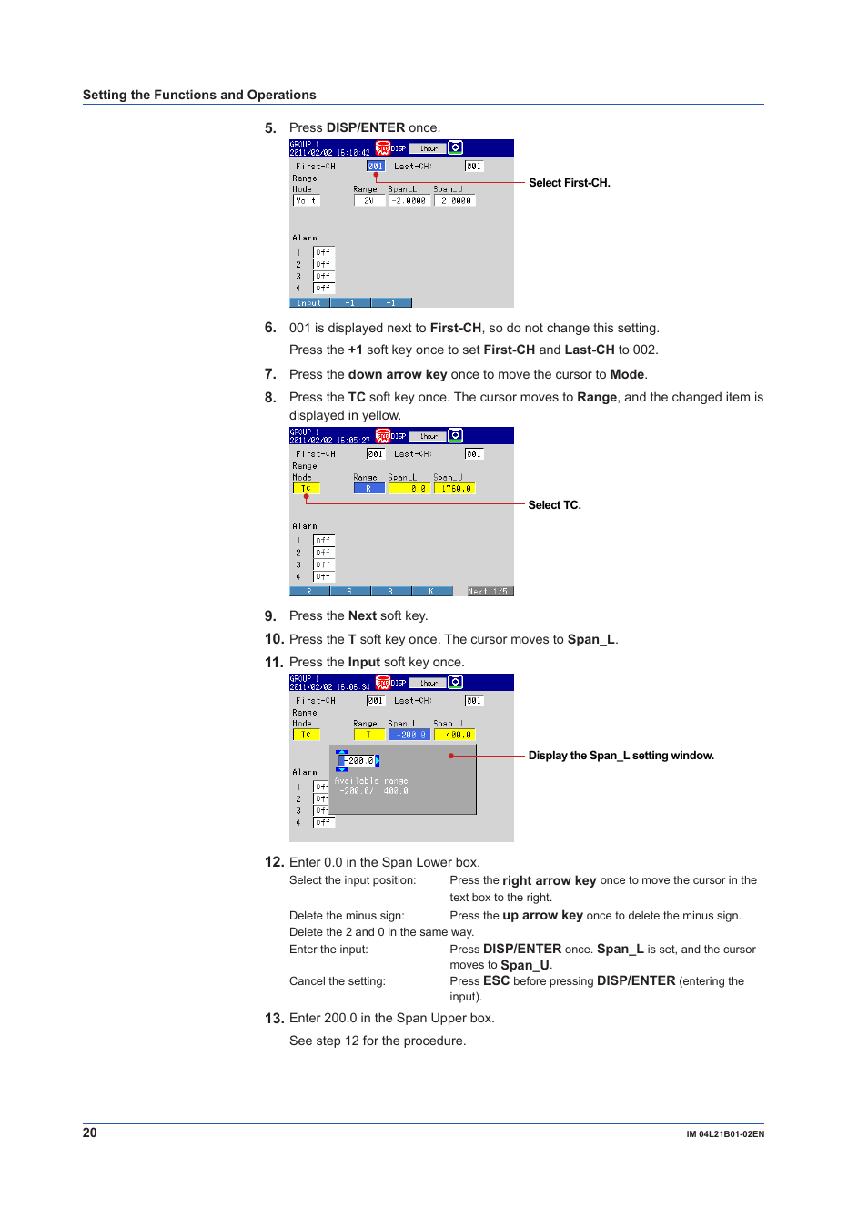 Yokogawa Value Series FX1000 User Manual | Page 21 / 34