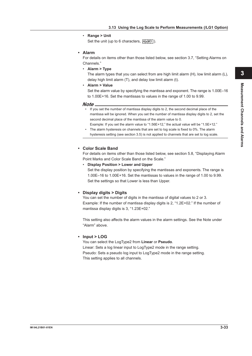 Yokogawa Value Series FX1000 User Manual | Page 106 / 327