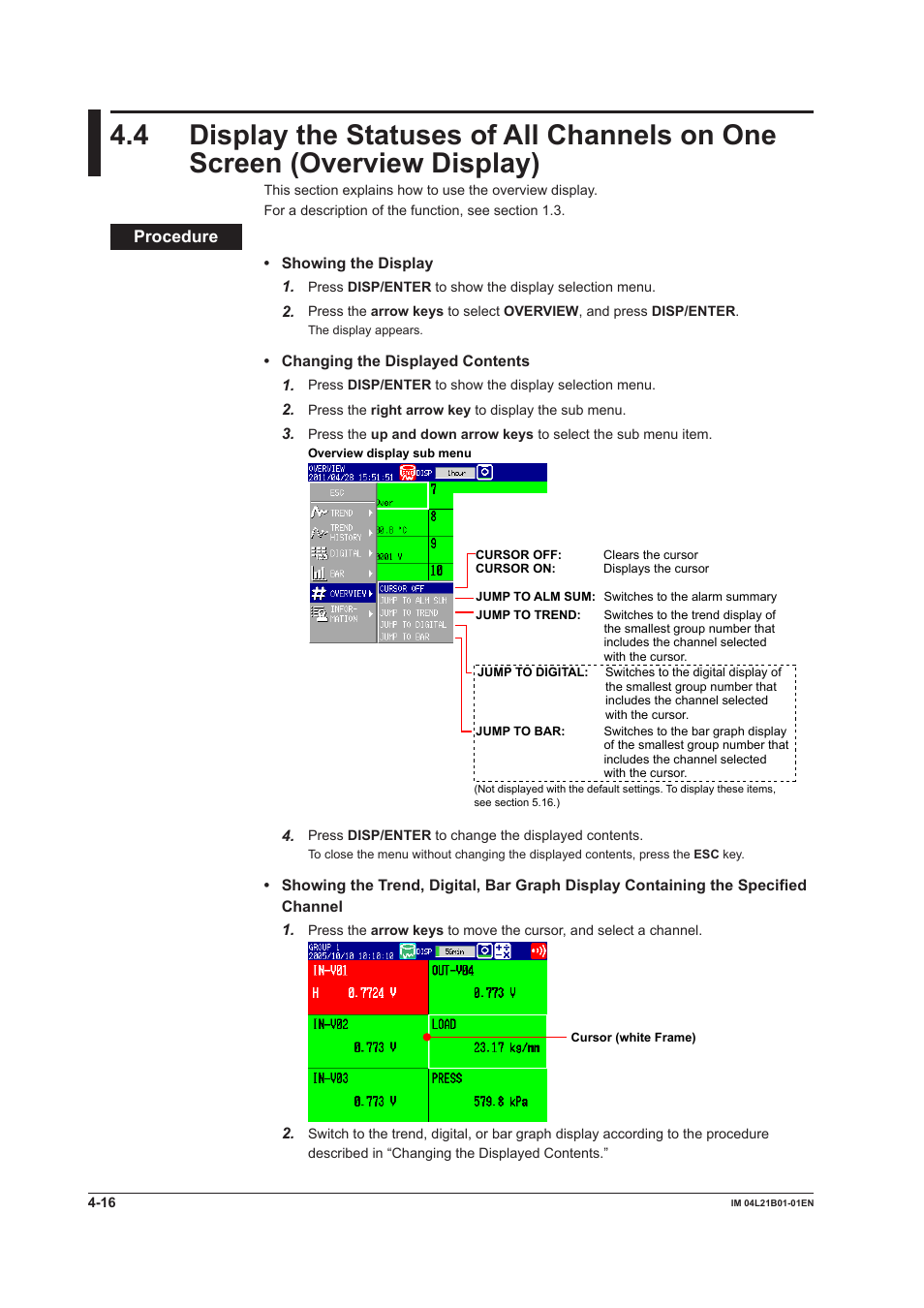 Yokogawa Value Series FX1000 User Manual | Page 125 / 327