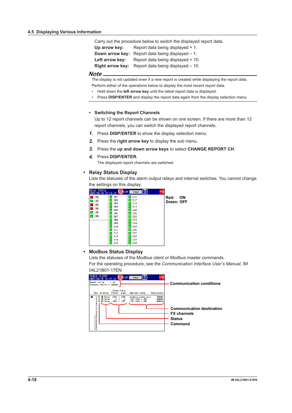 Yokogawa Value Series FX1000 User Manual | Page 127 / 327