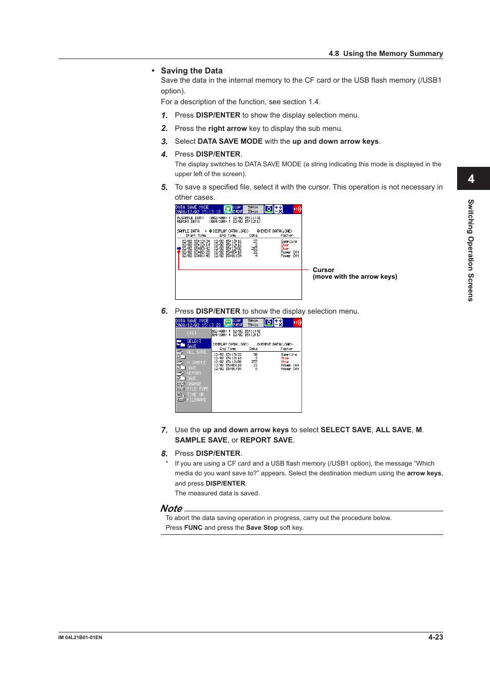Yokogawa Value Series FX1000 User Manual | Page 132 / 327