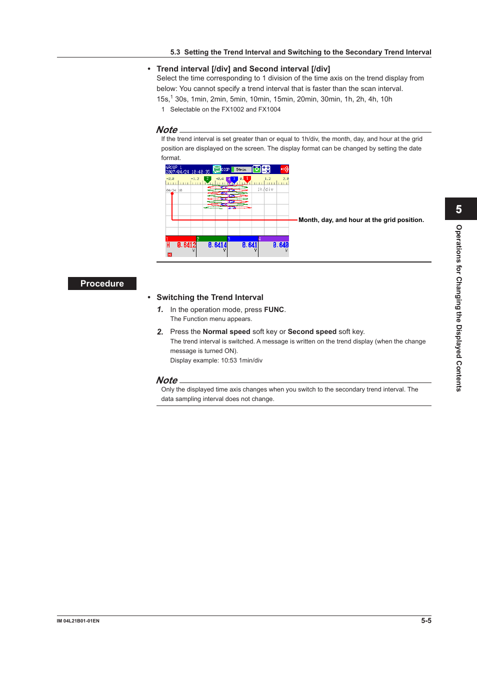 Yokogawa Value Series FX1000 User Manual | Page 146 / 327